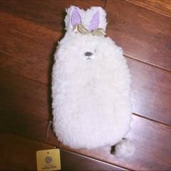【GENERAL STORE】うさぎ モコモコ ポーチ ペンケースのサムネイル