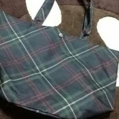 島ゆう様専用♡チェック緑ランチバックのサムネイル