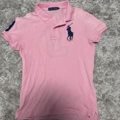 RALPH LAUREN ビッグポニー 半袖ポロシャツ ピンク Mサイズのサムネイル