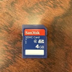 SanDisk SDHCカード 4GBのサムネイル
