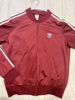 ★80s★adidas ATP 西ドイツ製 ワインレッド トラックジャケットのサムネイル
