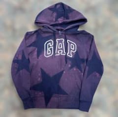 GAP ジップパーカー y2k 00s 短丈 古着 グランジ お兄系 パーカー