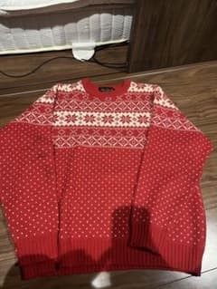 90s silver stoneシルバーストーン 雪柄セーターのサムネイル