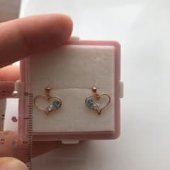 オープンハート ピアスのサムネイル