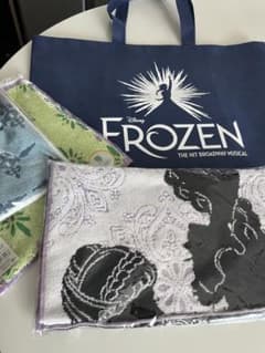 Disney Frozen 토트 백과 수건 4 점 세트