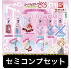 カードキャプターさくら めじるしアクセサリー4 セミコンプセットのサムネイル