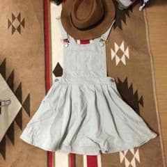 ■デニムスカートサロペットのサムネイル
