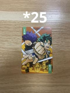 僕のヒーローアカデミア　カード　25枚セットのサムネイル
