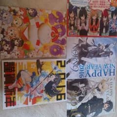 コミケ89 NBCユニバーサル 無配 ポストカード セラフ、ノルン、ごちうさのサムネイル