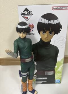 [箱あり・美品]NARUTO 一番くじD賞ロック・リー フィギュア - 4