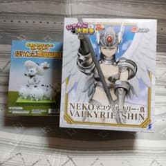 にゃんこ大戦争 ネコヴァルキリー・真 魂クラフトフィギュア 羽根付き鎧を着たネコ