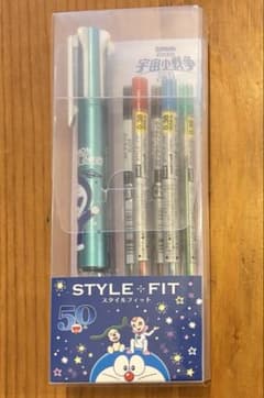 ドラえもん STYLE FIT 5色ホルダー ボールペンセットのサムネイル