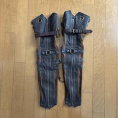 ozz croce レッグカバー フットカバー ブラウン - メルカリ