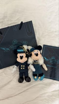 東京ディズニーシー25周年S.S.コロンビアぬいぐるみバッジペアのサムネイル