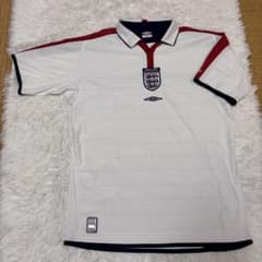 イングランド 代表　リバーシブルユニフォーム Umbro イングランド代表 ユニフォーム リバーシブル 2003-2005 - メルカリ