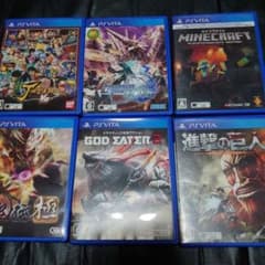 PS Vita ソフト 6本セット まとめ売り - メルカリ