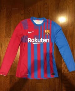 FC Barcelona 21/22 オーセンティックユニフォーム長袖 - メルカリ