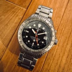 SEIKO 5M45-6A01 セイコーAGS GMT ランドマスター 美品 - メルカリ