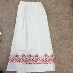 INDIVI マキシ ロングスカート 巻きスカートのサムネイル