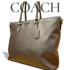 A4可/PC収納】COACH ベケット ビジネス トートバッグ C2842 - メルカリ
