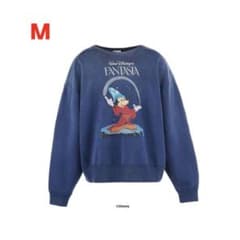 SAINT MICHAEL × FANTASIA ネイビー MOMO着用 M モモ着 新品 セントマイケル ディズニー ファンタジア