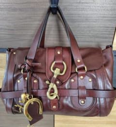 Chloe クロエ ハンドバッグ kelara ケララ 馬モチーフチャーム付 Chloe クロエ ハンドバッグ kelara ケララ 馬モチーフチャーム付