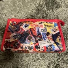 90周年　Disney ミッキーマウス 総柄 ポーチのサムネイル