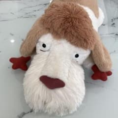 【新品タグ付き】ジブリパーク購入　ハウルの動く城　ヒン　ぬいぐるみのサムネイル