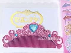 粧美堂　セボンスター ティアラコーム ピンク　くし　櫛のサムネイル