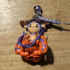 ONE PIECE ワンピース　チョッパー ロブスター ストラップ　三重　限定のサムネイル