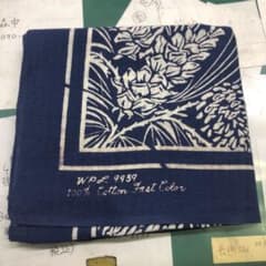 60s vintage bandanna 筆記体FAST COLORのサムネイル