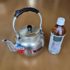 昭和レトロ　渡辺金属　金太郎印　2リットル　ヤカン　ケットルのサムネイル
