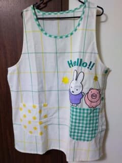 新品　ミッフィー　エプロン　保育士のサムネイル