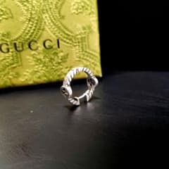 極美品】最終値引！ GUCCI フープピアス 片耳 志尊淳 佐藤健 愛用