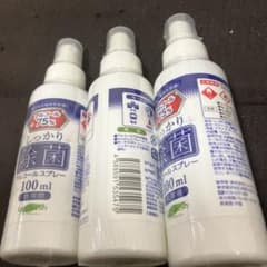 除菌スプレー 100ml アルコール　3本セットのサムネイル