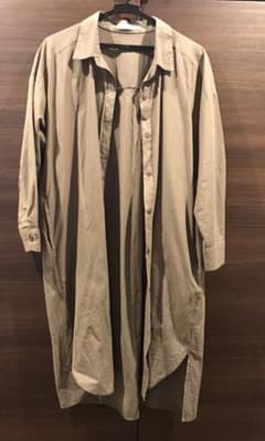 シャツワンピース ロングシャツのサムネイル