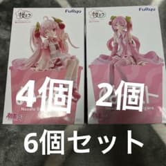 하츠네 미쿠 벚꽃 미쿠 Noodle Stopper Figure 2종 세트 6개