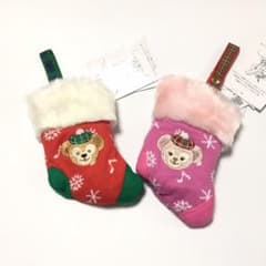 完売品☆ディズニーシー限定☆ダッフィー シェリーメイ ヌイバ入れ☆靴下型のサムネイル