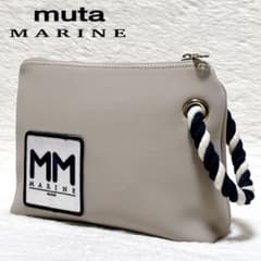 希少コラボ】muta MARINE bonfanti クラッチバッグ ポーチ - メルカリ