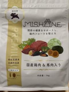 ミシュワン MISHONE 成犬用ドライフード 1kgのサムネイル