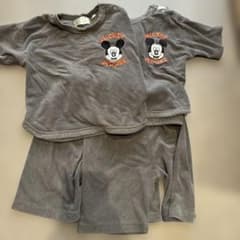 MICKEY MOUSE パジャマ 2枚セット 双子 お揃い セットアップのサムネイル