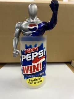 非売品】ペプシマン 缶トッパー ボトルトップ フィギュア 当選品
