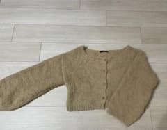 Kastane ベージュ 長袖カーディガンのサムネイル