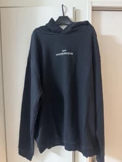 Maison Margiela ロゴ パーカー ブラック 52 XL 極美品のサムネイル