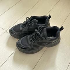 FILA 厚底 スニーカー 25cmブラック FC-5245W