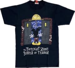 90's vintage Disney 타워 오브 테러 티셔츠 미키