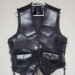 大*郎様 美品 DEGNER デグナー レザーベスト XLブラック 大*郎様 美品 DEGNER デグナー レザーベスト XLブラック - メルカリ