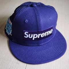 7 5/8 SUPREME BOXLOGO NEW ERA CAP キャップ - メルカリ