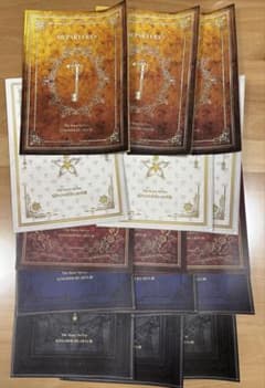킹덤 하츠 III에 연결되는 이야기들 메모리얼 리플릿 전종 세트