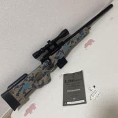 東京マルイ L96 AWS スナイパーライフル スコープ付き 迷彩塗装 東京マルイ L96 AWS スナイパーライフル スコープ付き 迷彩塗装 - メルカリ